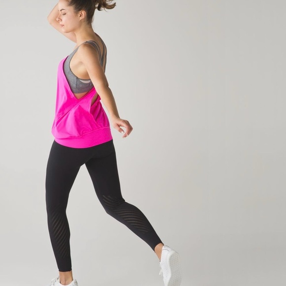 Lululemon Athletica Pink Relaxed Tank Top - Picture 11 of 14